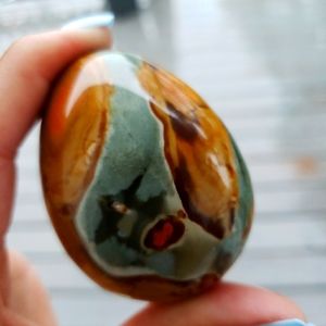 Polychrome Jasper Palmstone Crystal